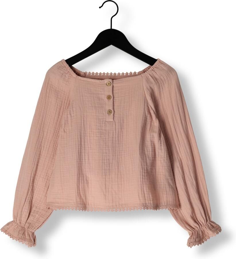 LIL' ATELIER Meisjes Blouses Nmflulu Ls Shirt Lil Lichtroze
