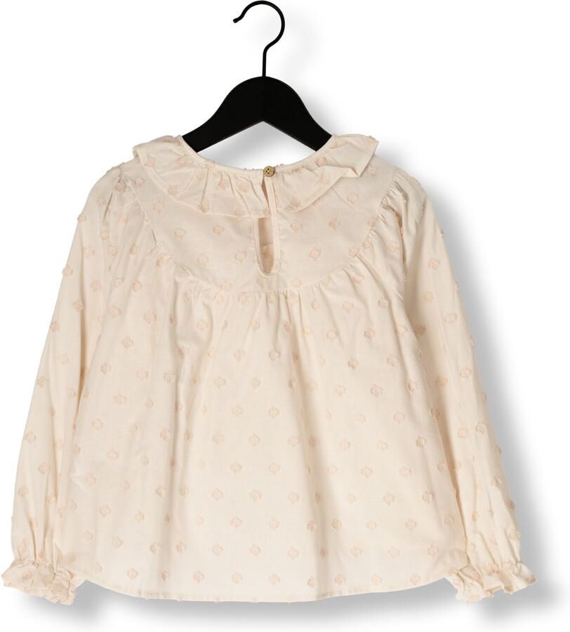 LIL' ATELIER Meisjes Blouses Nmfnethe Ls Loose Shirt Lil Ecru