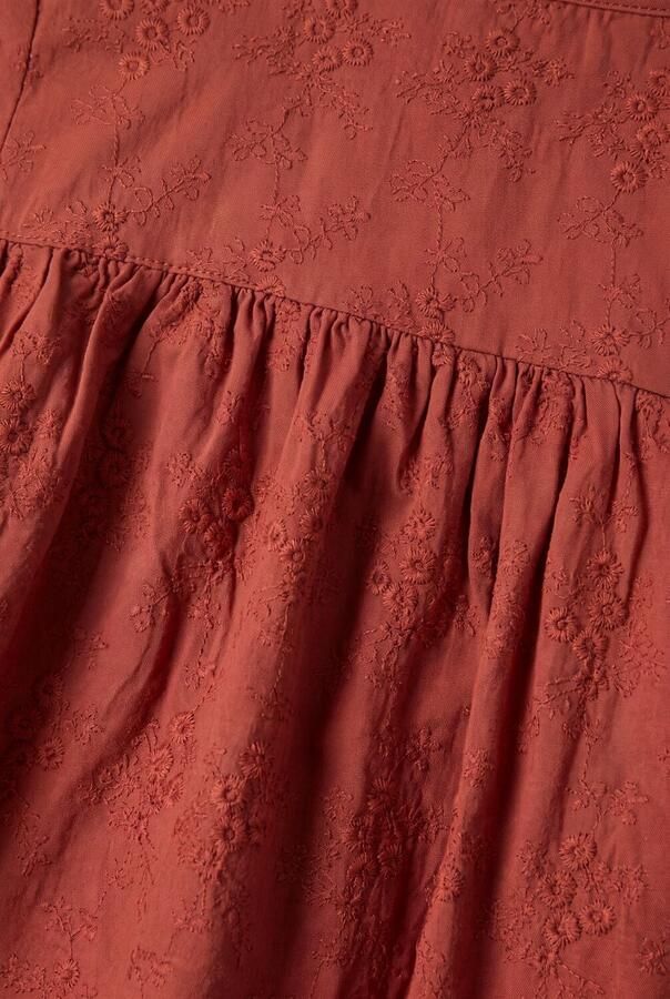 LIL' ATELIER Meisjes Blouses Nmfnopa Ls Loose Shirt Lil Rood