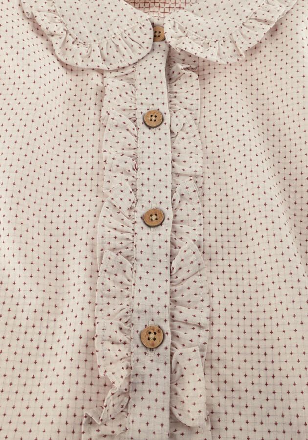 LIL' ATELIER Meisjes Blouses Nmfolena Ls Loose Shirt Lil Creme - Foto 2