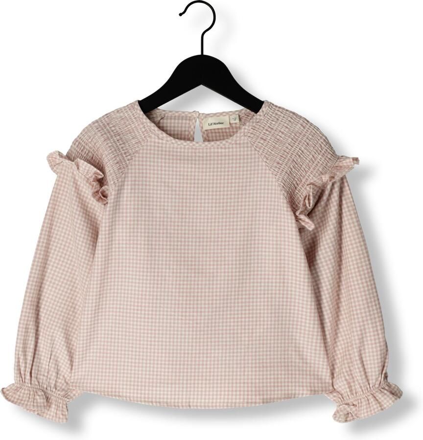 LIL' ATELIER Meisjes Blouses Nmftrika Ls Loose Shirt Lil Lichtroze - Foto 2