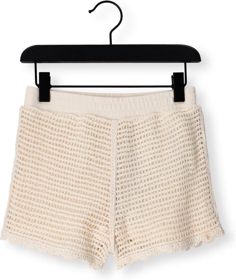 LIL' ATELIER Meisjes Broeken Nmfflora Knit Shorts Lil Creme