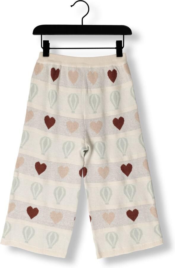 LIL' ATELIER Meisjes Broeken Nmflamai Wide Knit Ancle Pant Lil Gebroken Wit - Foto 2