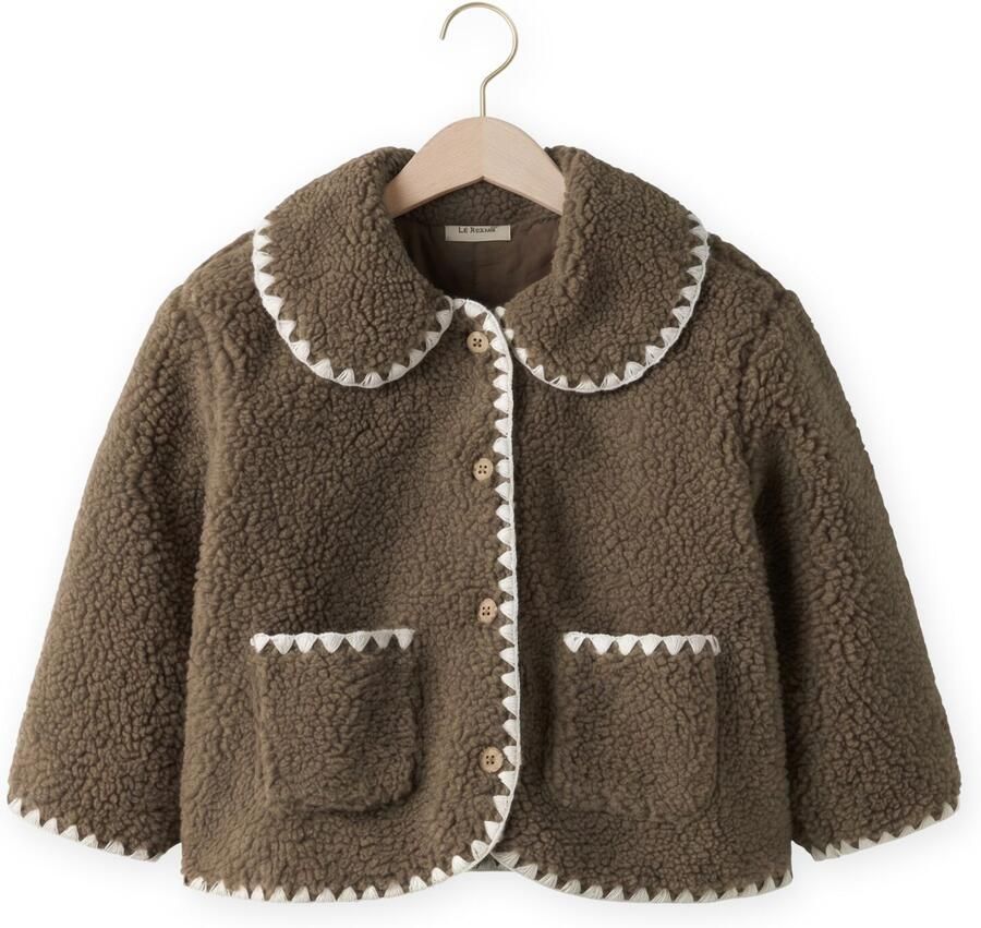 LIL' ATELIER Meisjes Jassen Nmflajo Ls Loose Jacket Lil Bruin