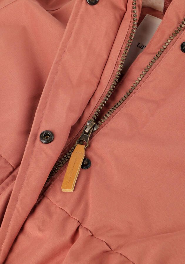 LIL' ATELIER MINI parka jas roze Meisjes Polyester Capuchon Effen - Foto 2