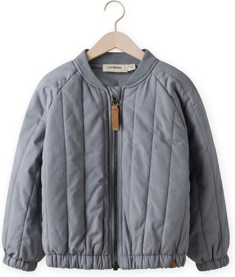 LIL' ATELIER Meisjes Jassen Nmmlio Bomber Jacket Lil Grijs