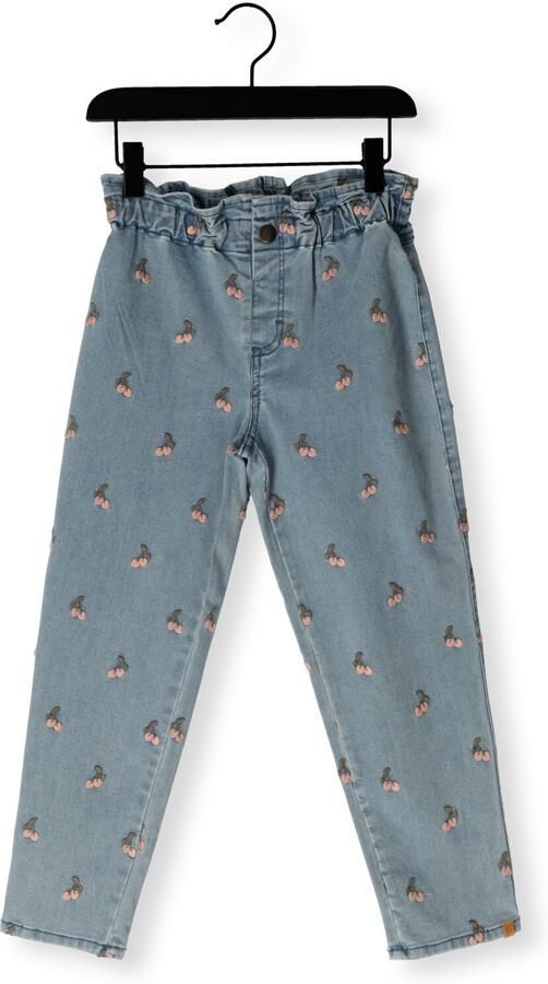 LIL' ATELIER Meisjes Jeans Nmfdeva Loose Emb Jeans 2024-es Lil Lichtblauw