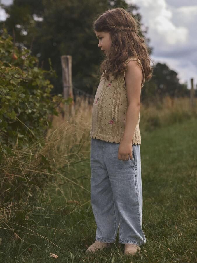 LIL' ATELIER Meisjes Jeans Nmffunda Wide Cropped Jeans 5552-fd Lil Lichtblauw - Foto 2