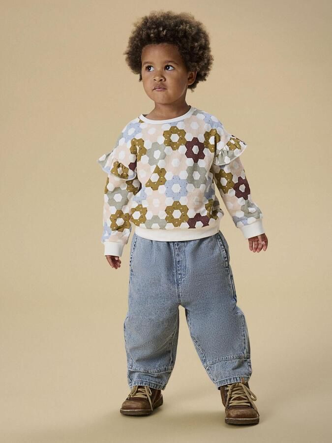 LIL' ATELIER Meisjes Jeans Nmftay Wide Jeans 1166 Lichtblauw - Foto 2