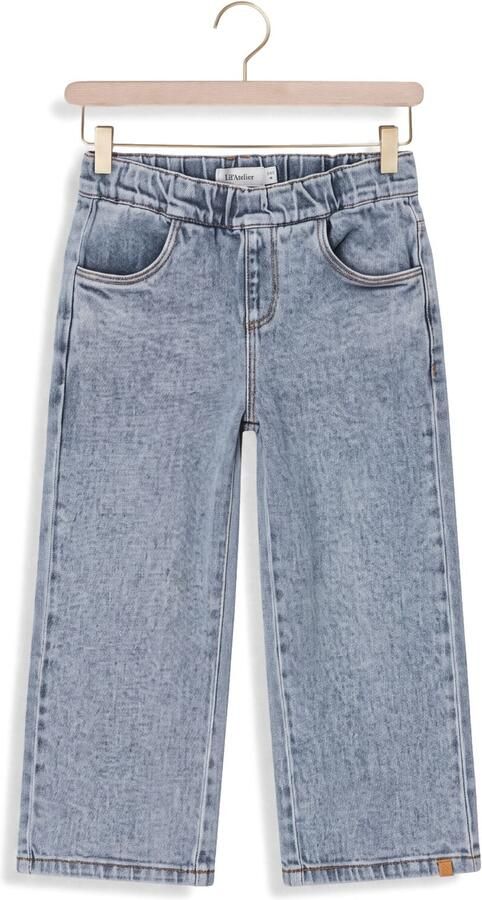LIL' ATELIER Meisjes Jeans Nmnkarole Sim Wide Jeans 2433-cj Lil Lichtblauw