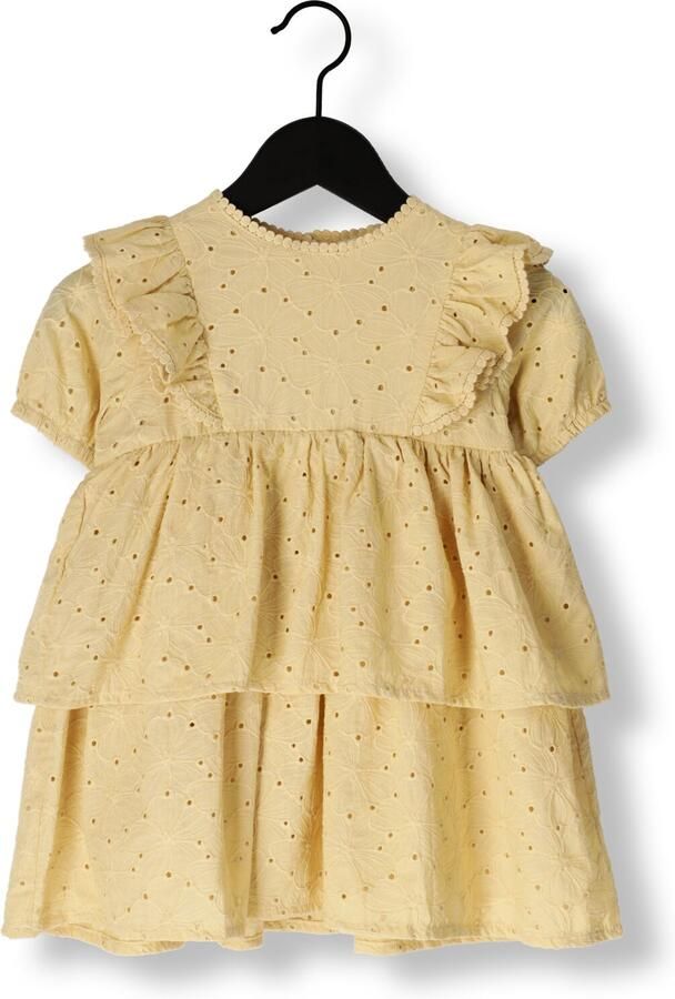 LIL' ATELIER Meisjes Jurken Nmffabioli Ss Loose Dress Lil Geel - Foto 3