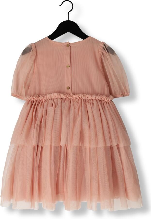 LIL' ATELIER Meisjes Jurken Nmfliberty Ss Tulle Dress Lil Lichtroze
