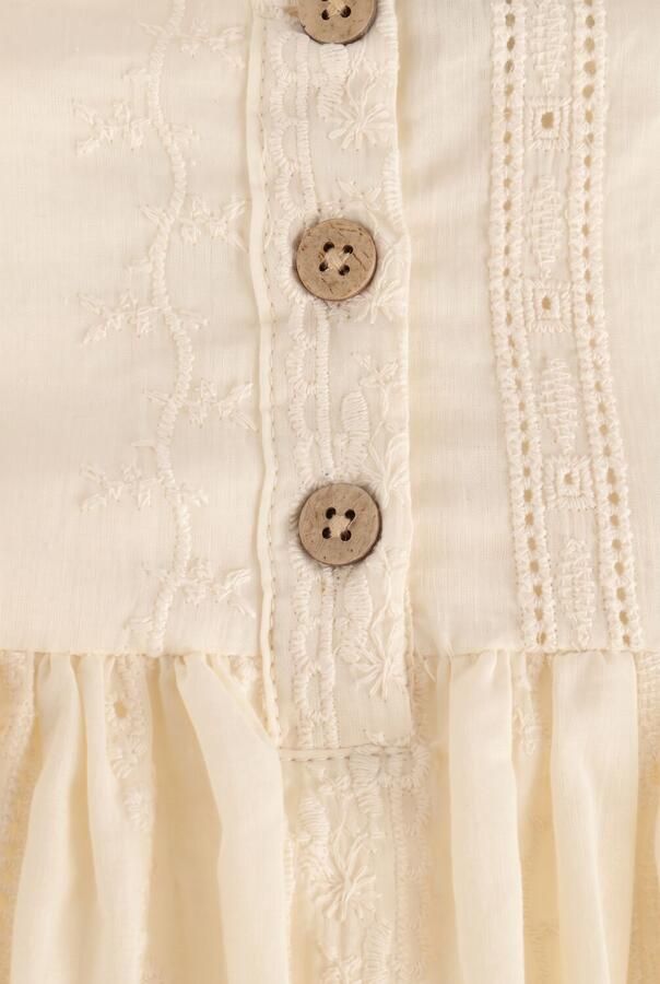 LIL' ATELIER Meisjes Jurken Nmfloba Ls Loose Dress Lil Ecru - Foto 2