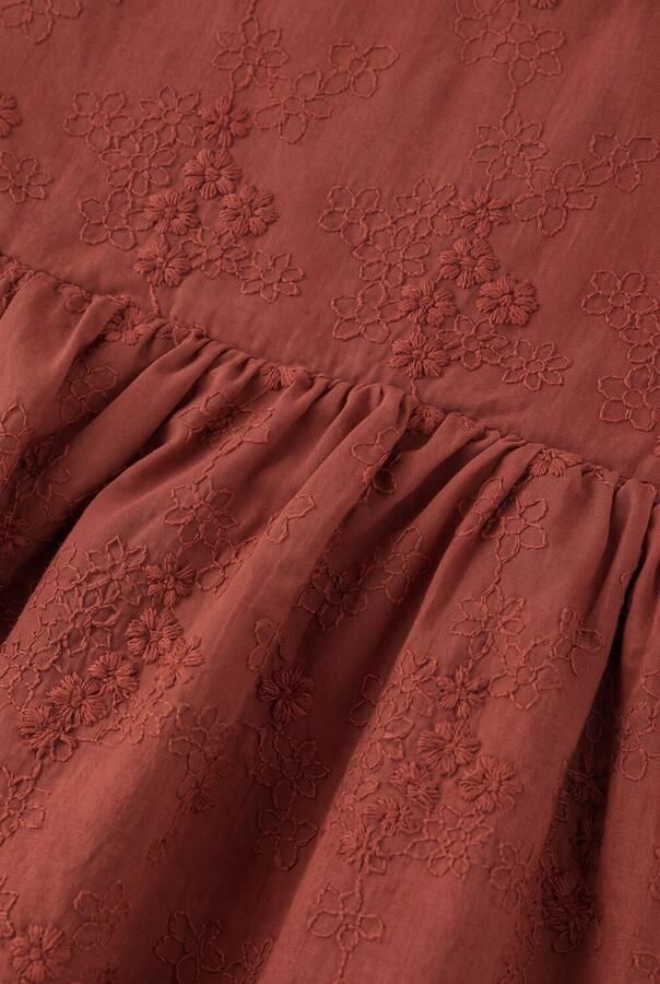 LIL' ATELIER Meisjes Jurken Nmfnopa Ls Loose Dress Lil Rood - Foto 2