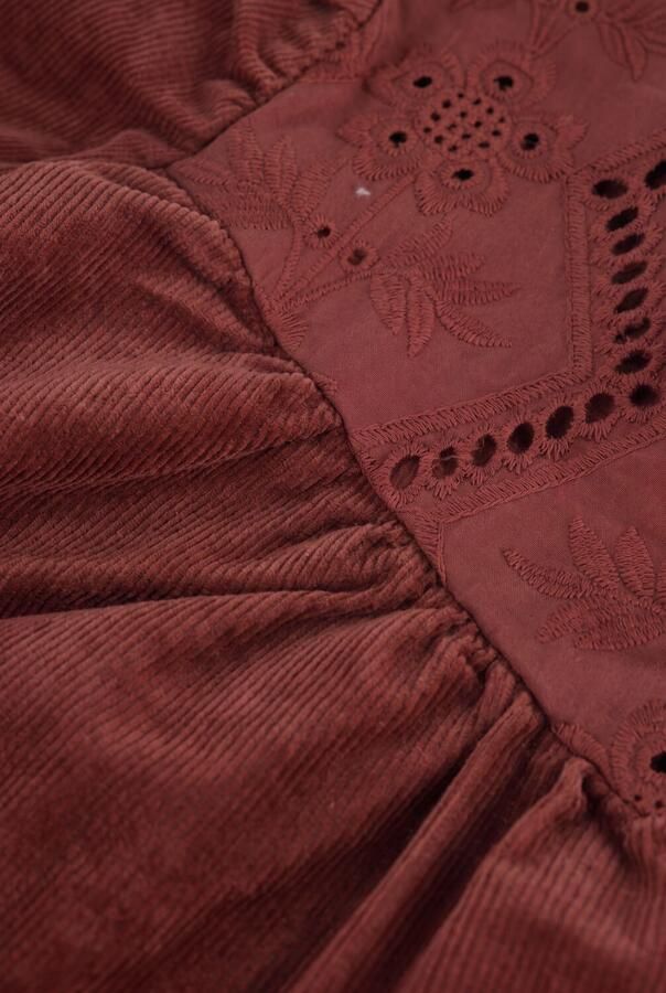 LIL' ATELIER Meisjes Jurken Nmfonellas Loose Cord Dress 1146-hc Lil Bordeaux - Foto 2
