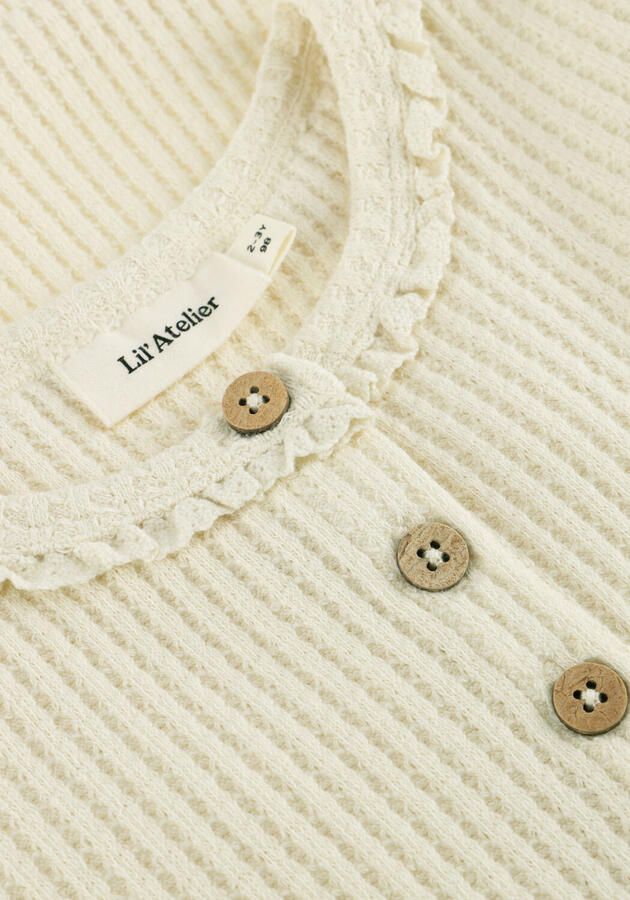 LIL' ATELIER Meisjes Jurken Nmfosanne Ls Dress Lil Creme - Foto 2
