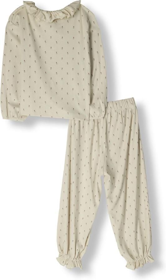 LIL' ATELIER Meisjes Nachtkleding Nmfgago Rua Loose Night Set Lil Creme - Foto 3
