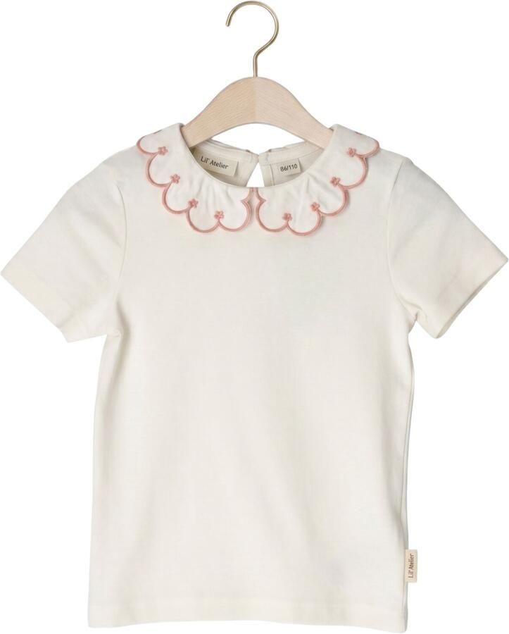 LIL' ATELIER Meisjes Tops & T-shirts Nmffundo Ss Slim Top Lil Creme