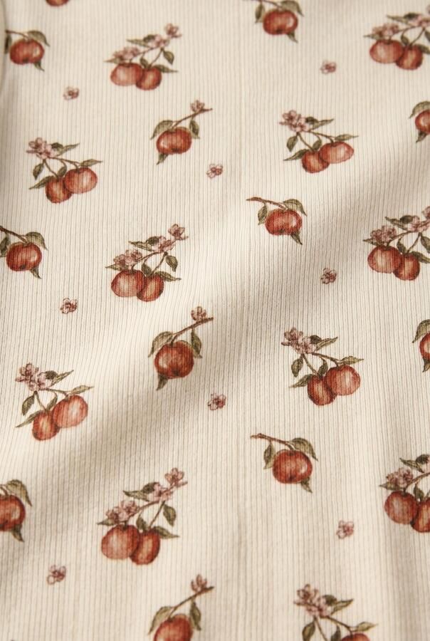LIL' ATELIER Meisjes Tops & T-shirts Nmfgayo Sig Ls Slim Top Lil Ecru - Foto 2
