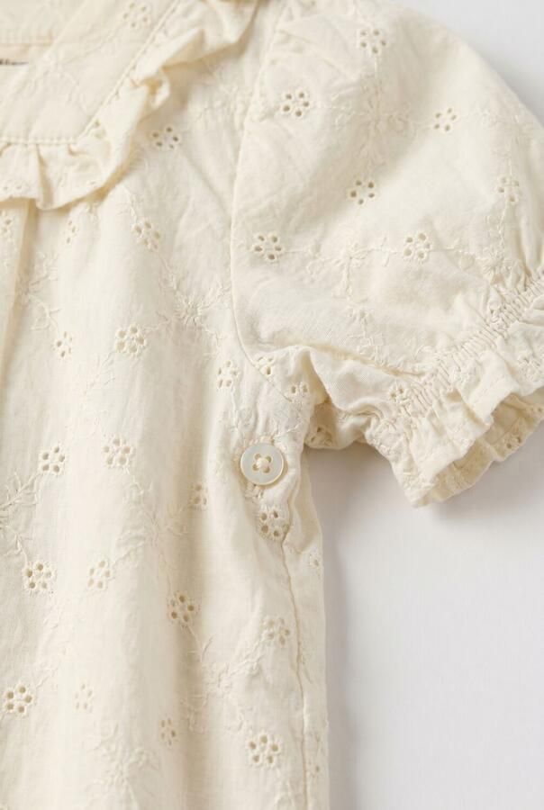 LIL' ATELIER Meisjes Tops & T-shirts Nmfhosa Ss Loose Shirt Lil Ecru - Foto 4