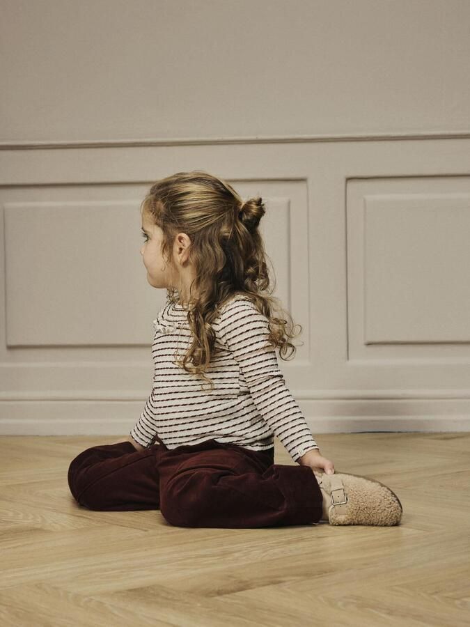 LIL' ATELIER Meisjes Tops & T-shirts Nmfosophia Ls Slim Top Lil Creme