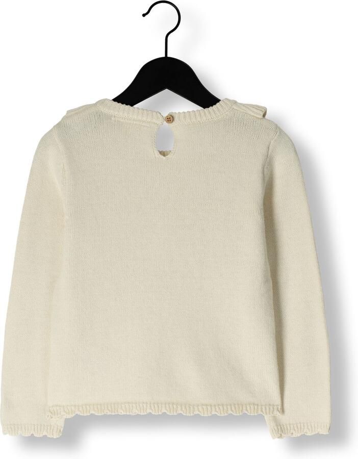 LIL' ATELIER Meisjes Truien & Vesten Nmflaguna Ls Knit Lil Noos Ecru