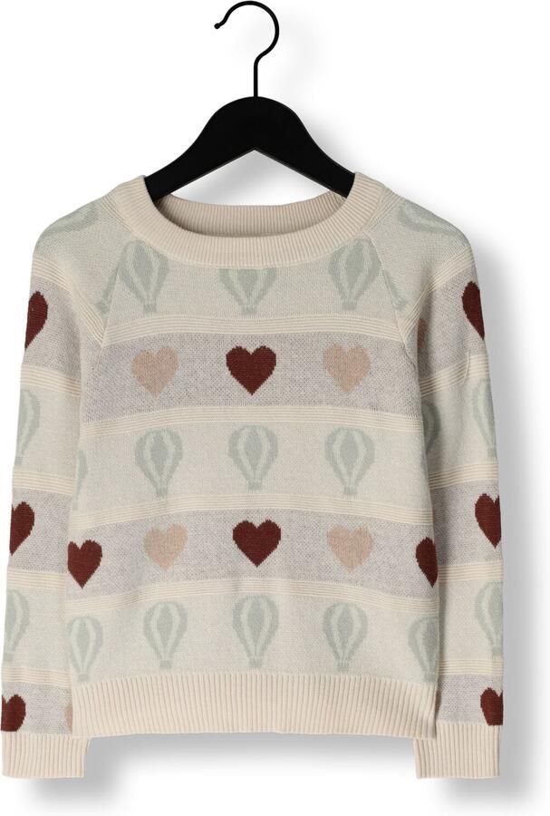 LIL' ATELIER Meisjes Truien & Vesten Nmflamai Kis Ls Knit Lil Ecru - Foto 3