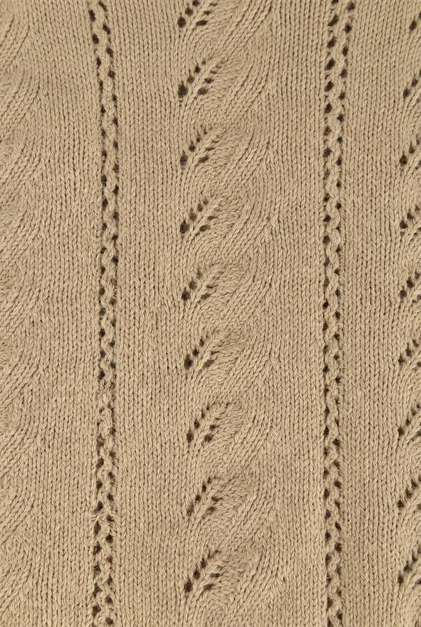 LIL' ATELIER Meisjes Truien & Vesten Nmfleou Sl Knit Vest Lil Beige - Foto 2