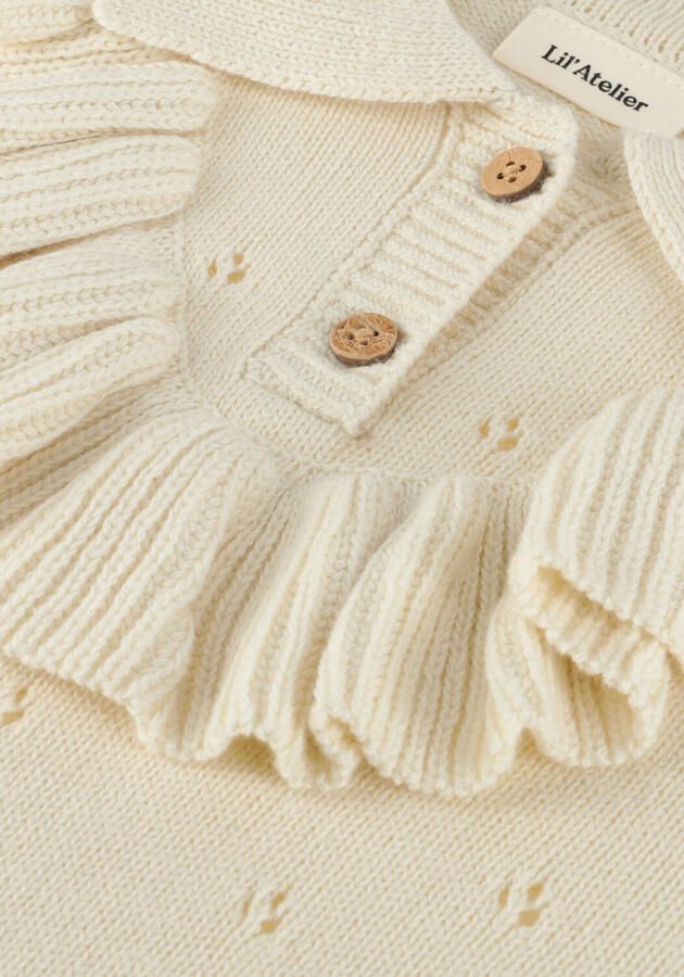 LIL' ATELIER Meisjes Truien & Vesten Nmfnakita Ls Loose Knit Lil Ecru - Foto 2