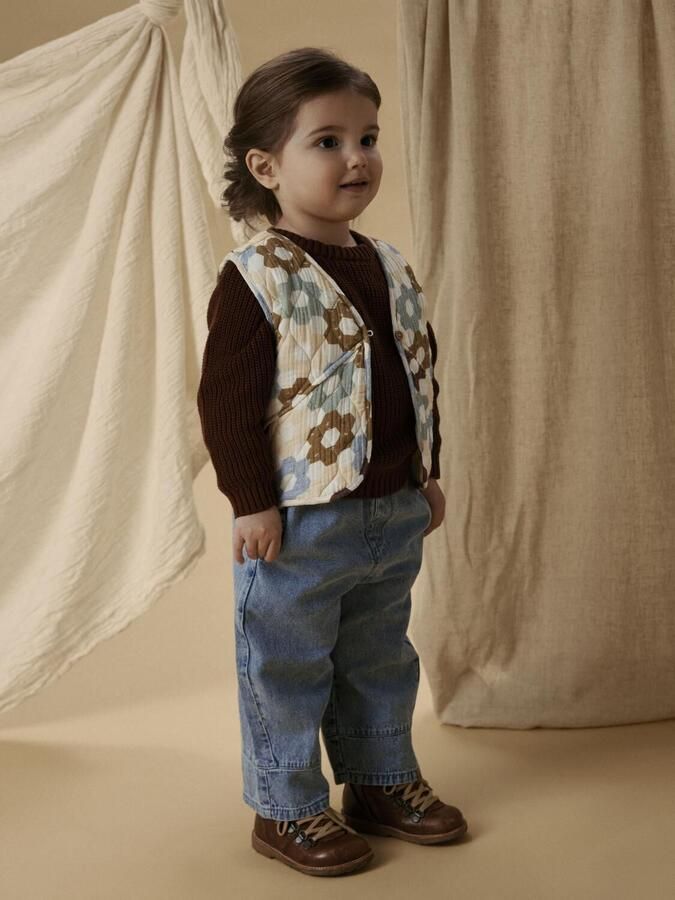 LIL' ATELIER Meisjes Truien & Vesten Nmftalia Sl Quilt Vest Lil Multi - Foto 2