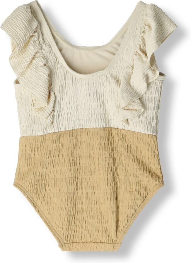 LIL' ATELIER Meisjes Zwemkleding Nmffauve Swimsuit Lil Beige