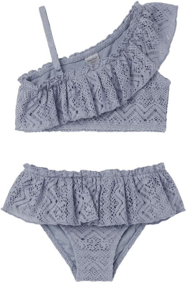 LIL' ATELIER Meisjes Zwemkleding Nmffeline Swim Set Lil Lichtblauw - Foto 3
