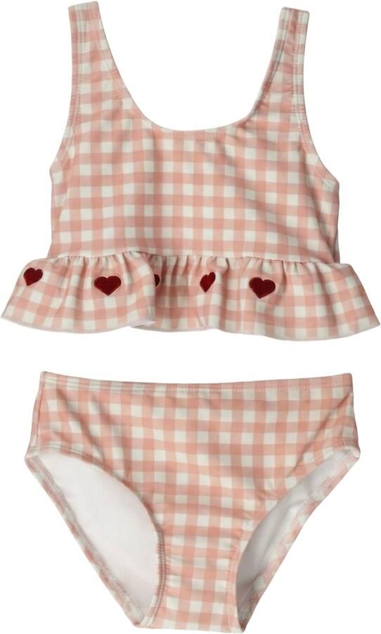 LIL' ATELIER Meisjes Zwemkleding Nmffinley Swim Set Lil Roze