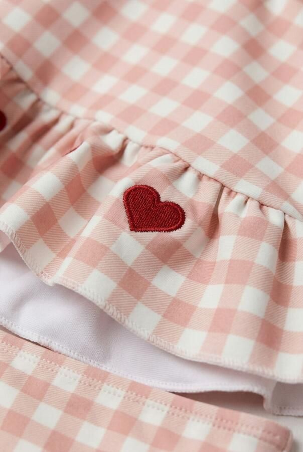 LIL' ATELIER Meisjes Zwemkleding Nmffinley Swim Set Lil Roze - Foto 2