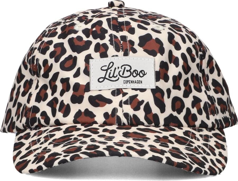 LIL'BOO Meisjes Petten Leopard Dad Cap Bruin.5 4Y M