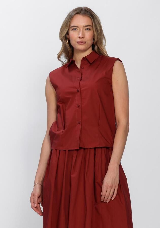 LINA LOCCHI Dames Blouses Ll-adelina Bordeaux