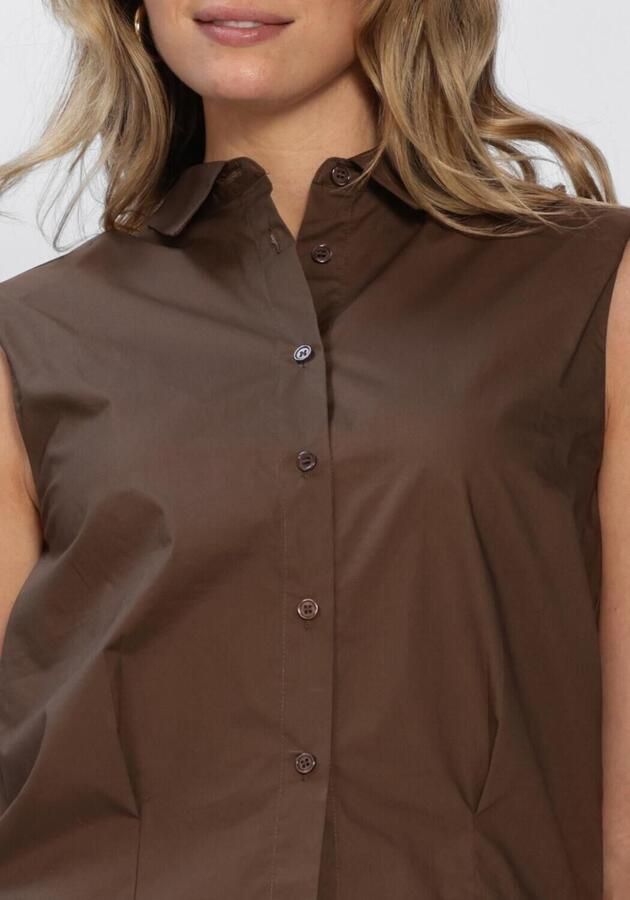 LINA LOCCHI Dames Blouses Ll-adelina Bruin - Foto 3