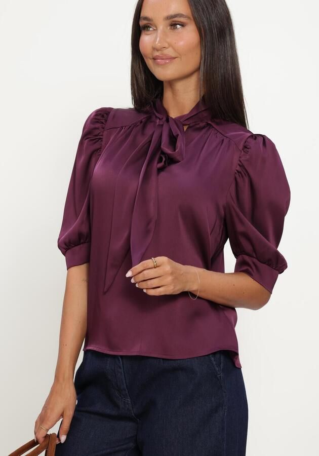LINA LOCCHI Dames Blouses Ll-belia Plum - Foto 3