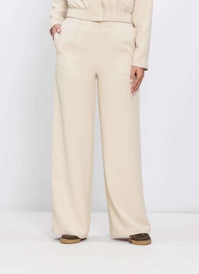 LINA LOCCHI Dames Broeken Ll-albertina Creme