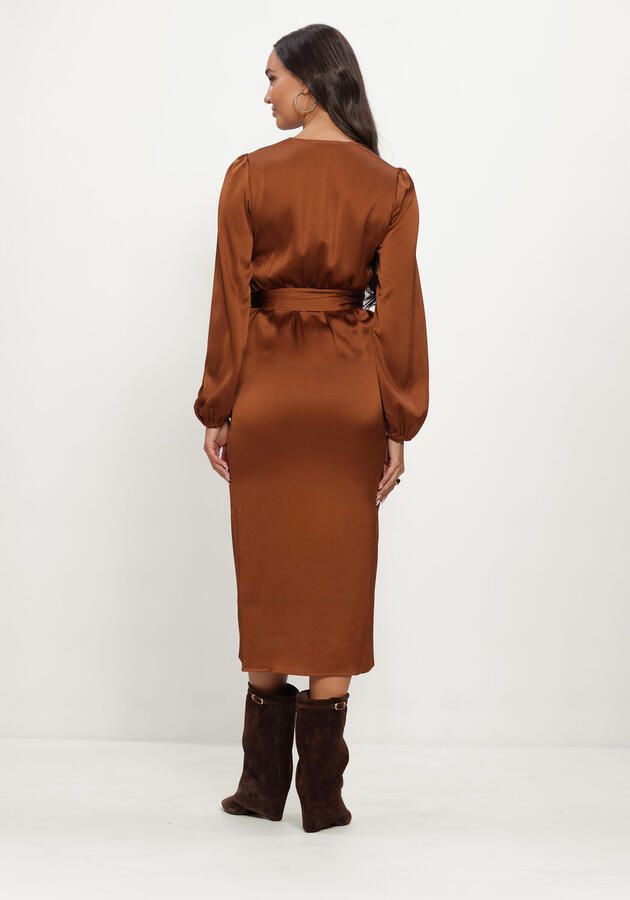 LINA LOCCHI Dames Jurken Ll-bea Cognac - Foto 2