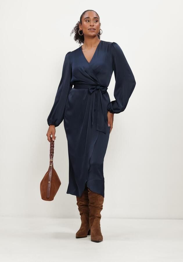 LINA LOCCHI Dames Jurken Ll-bea Donkerblauw