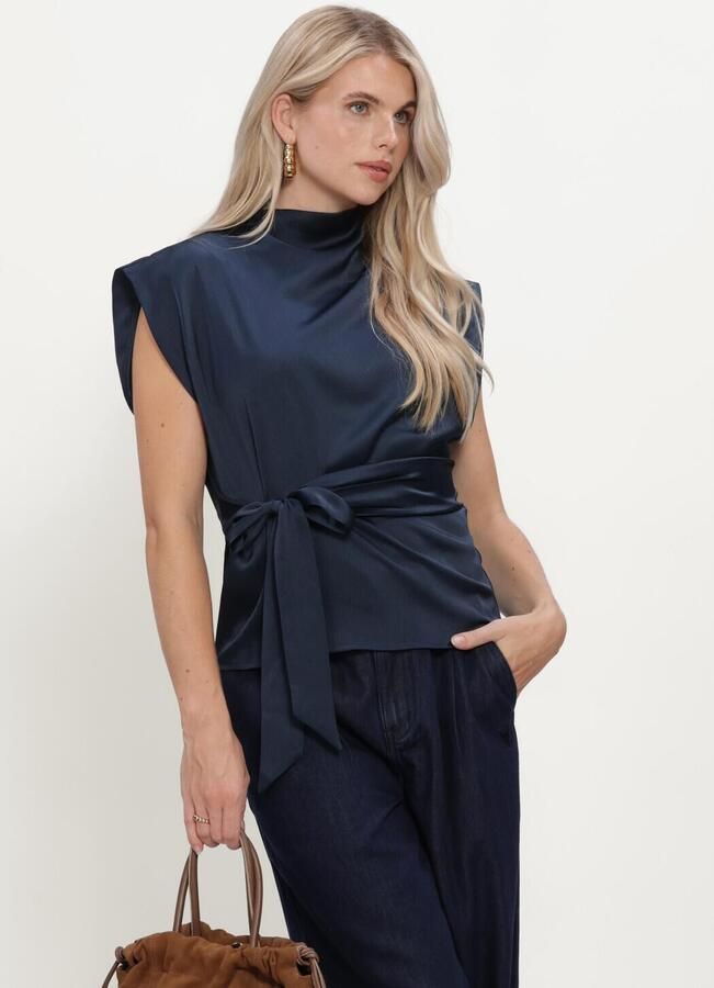 LINA LOCCHI Dames Tops & T-shirts Ll-barbara Donkerblauw