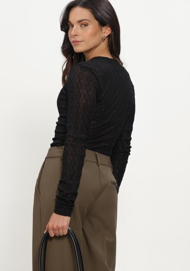 LINA LOCCHI Dames Tops & T-shirts Ll-belén Zwart - Foto 3