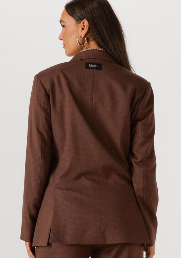 LIU JO Dames Blazers Giacca Over Bruin - Foto 2