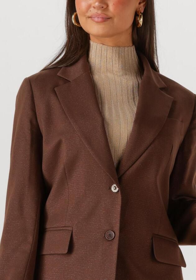 LIU JO Dames Blazers Giacca Over Bruin - Foto 3