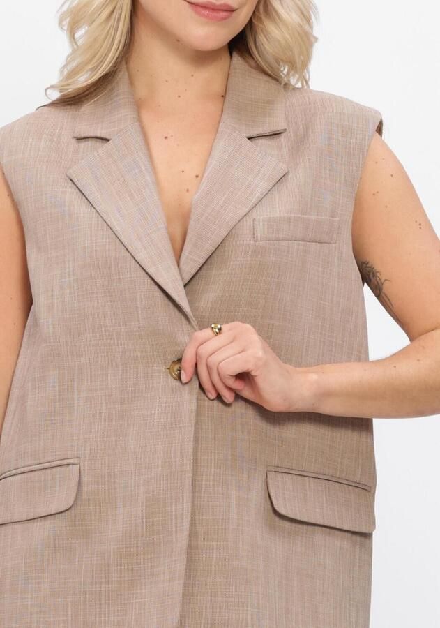 LIU JO Dames Blazers Gilet Ts Navetta Beige - Foto 2