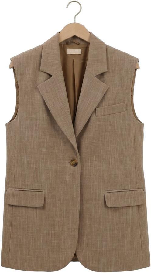 LIU JO Dames Blazers Gilet Ts Navetta Beige - Foto 4