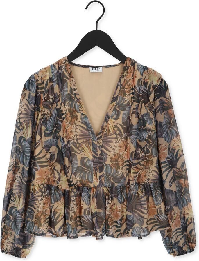 LIU JO Dames Blouses Tunica Ts Nav Blauw