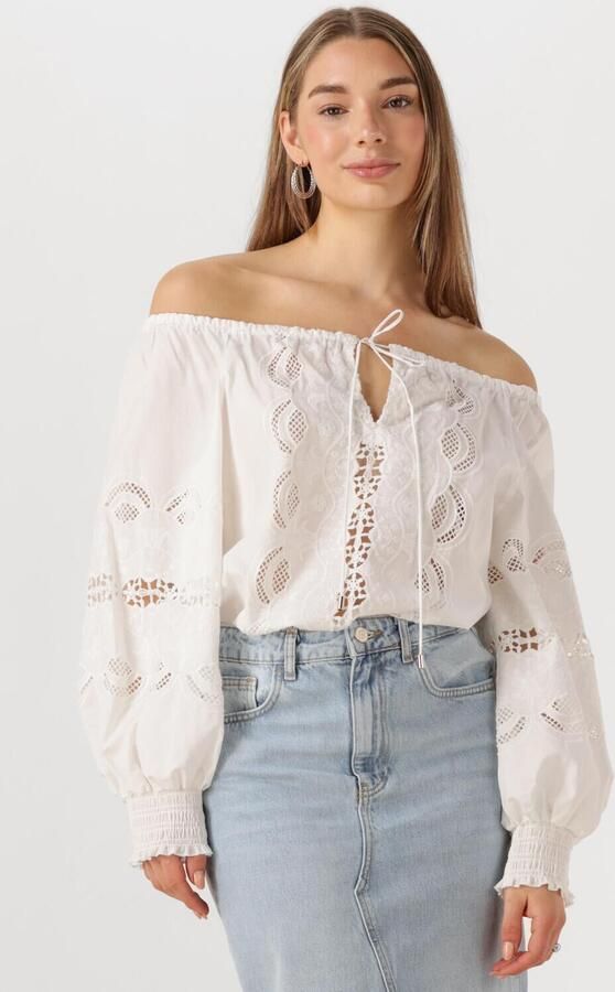 LIU JO Dames Blouses Tunica Ts Nav Wit - Foto 4