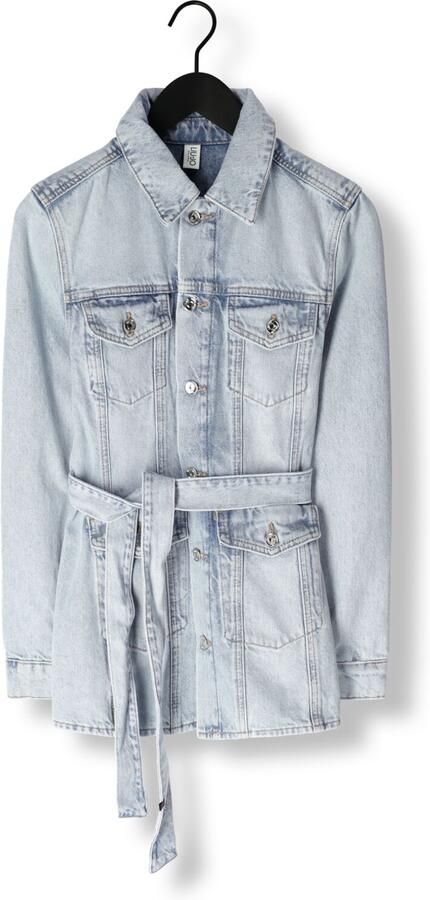 LIU JO Dames Jassen Giubbino Denim Loud Lichtblauw - Foto 3